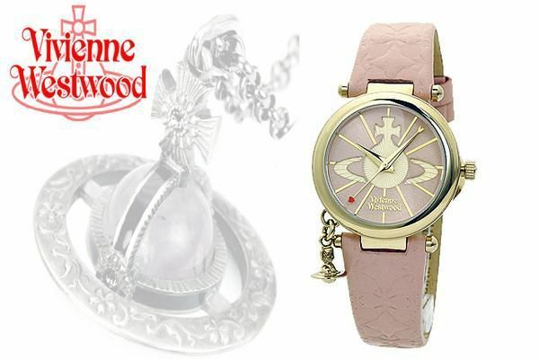 Vivienne Westwood ヴィヴィアンウエストウッド 腕時計 'Orb' VV006PKPK レディース