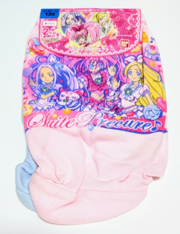 ☆新品☆スイートプリキュア☆2枚組ショーツ☆130☆⑤