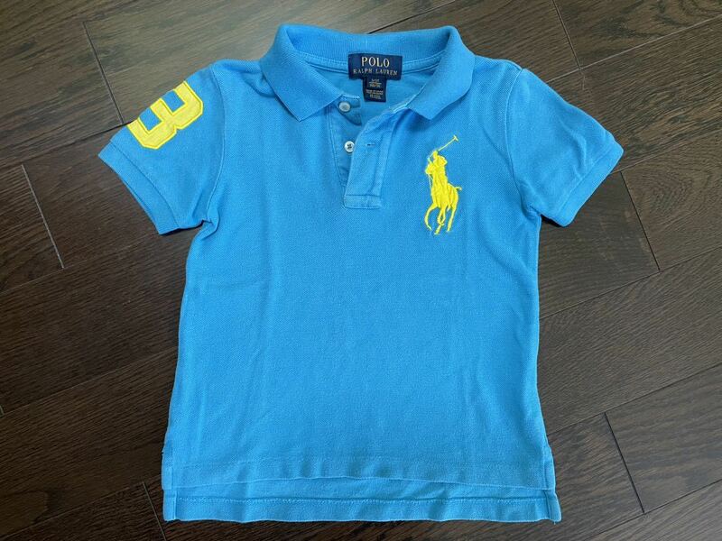 中古美品 ポロラルフローレン POLO RALPH LAUREN ポロシャツ 男の子 子供服 ベビー服 キッズ 100cm