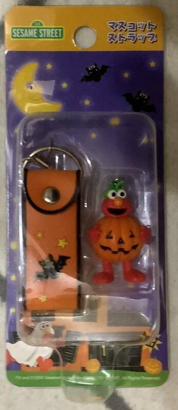 ◆◇SESAME STREET エルモ マスコット ストラップ (ハロウィン)　新品未開封◇◆