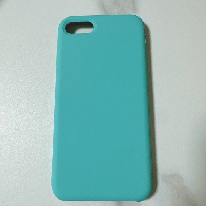 【iPhone8ケース】ブルー