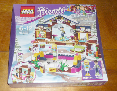 LEGO Friends 41322 スキーリゾート スケートリンク / 外箱開封(内装未開封品)