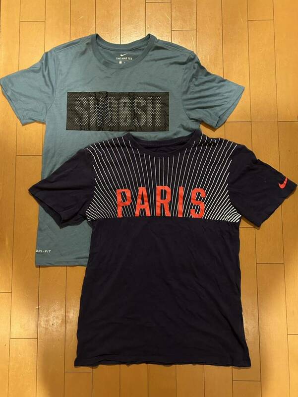 NIKE ナイキ　PSG パリサンジェルマンM & Swoosh スウォッシュL 半袖Tシャツ