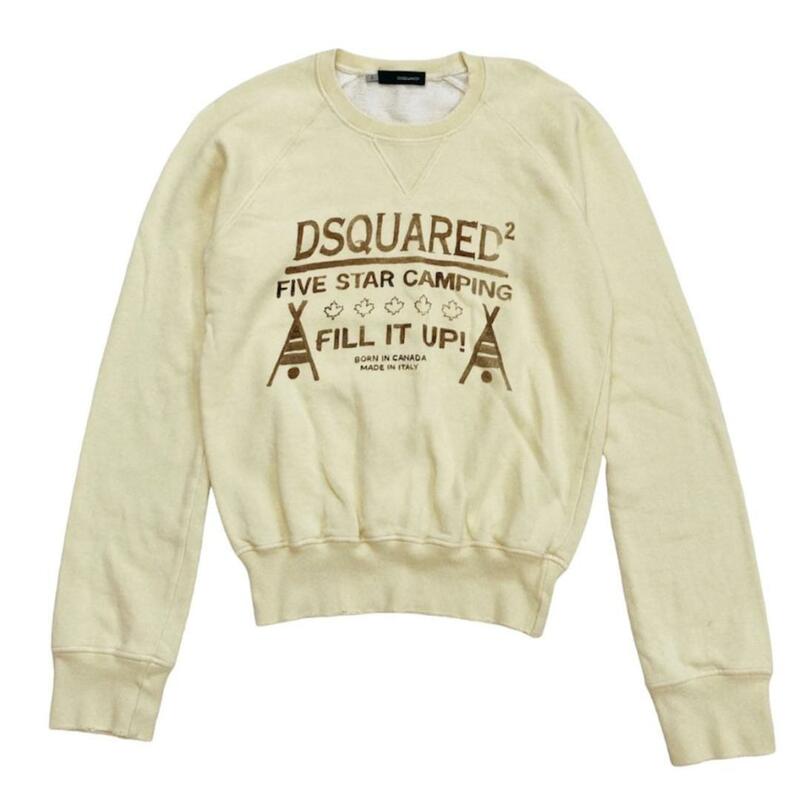 DSQUARED2 FIVE STAR CMAPING スウェット　イタリア製S