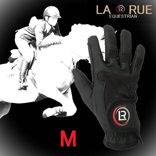 LA RUE　パフォーマンスライディンググローブ　M　手袋　乗馬　馬術　乗馬用品