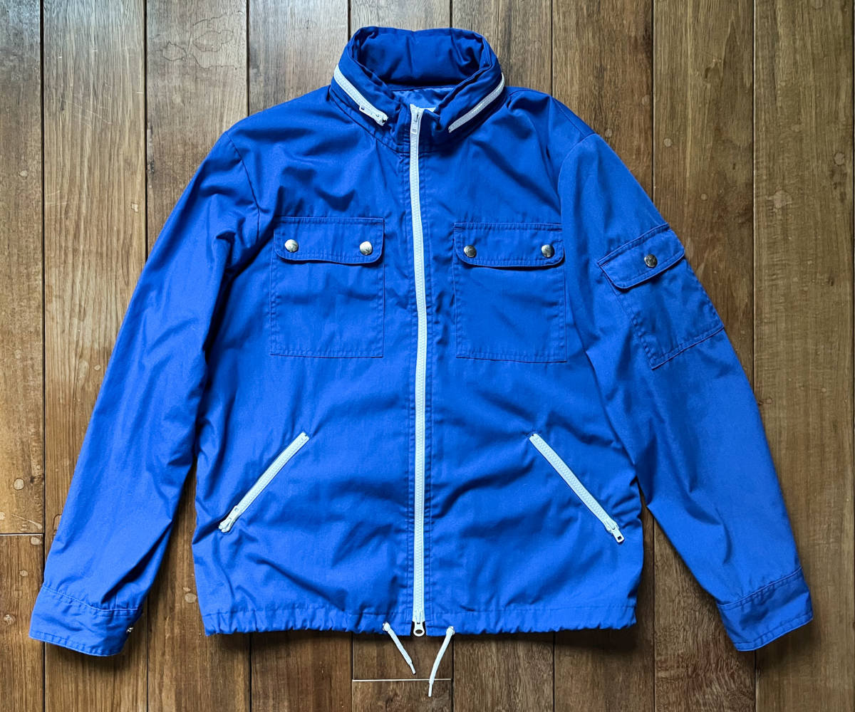 初期モデル◆Battenwear バテンウェア◆Team Jacket チームジャケット◆ウィンドブレーカー◆アメリカ製◆ブルー◆Sサイズ（日本M相当）