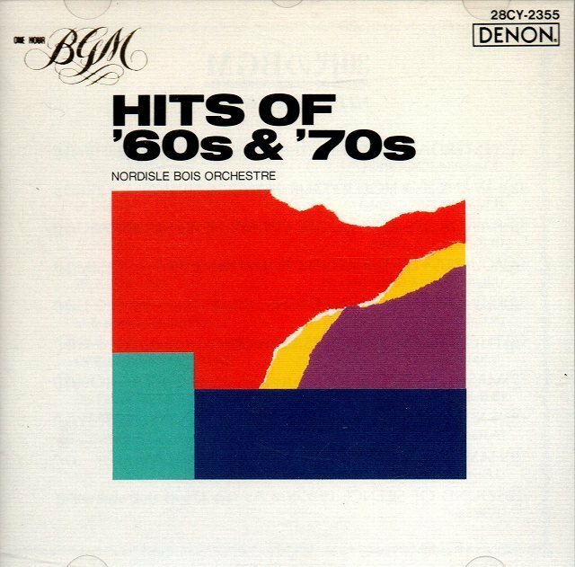 ■【CD】HIT OF ’60s &’70s BGM／イエスタデイ、サウンド・オブ・サイレンス 他全18曲 見本盤 CY2355 1988年5月■送料￥185～(全国一律)