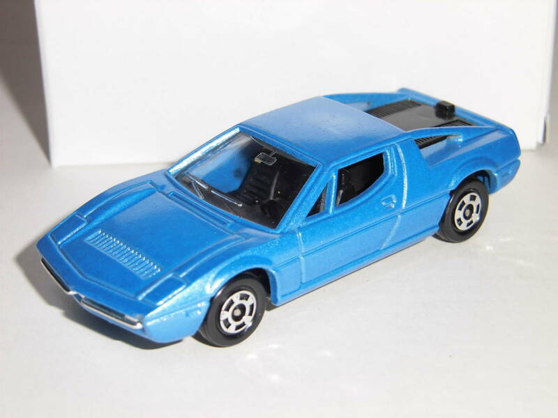 ☆トミカ スーパーカーCセット単品(G-33)F45-1-2 マセラティ・メラクSS:MASERATI MERAK SS(メタリック・ブルー)超入手困難品！