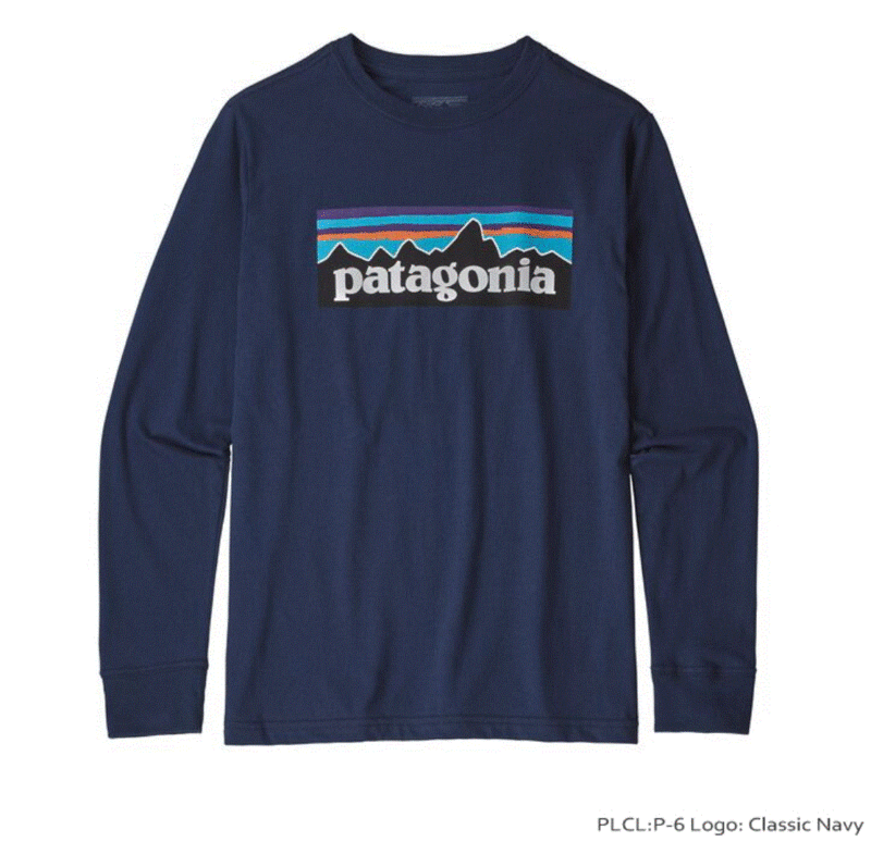 パタゴニア ボーイズ・ロングスリーブ・グラフィック・オーガニック・Tシャツ (62229) Patagonia(キッズ)