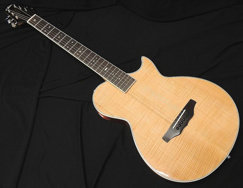 ARIA APE-100 N 薄胴 アリア エレアコ エレクトリック アコースティックギター サイドサウンドホール ナチュラル Fishman