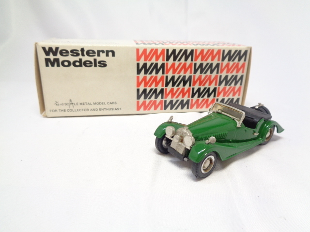 Western Models WMS 18 MORGAN PLUS 4 1951 ウエスタンモデル モーガン プラス 4 メーカー完成品 （箱付）送料別