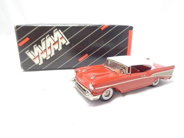 Western Models WMS 44 CHEVROLET BEL-AIR 1957 ウエスタンモデル シボレー ベルエア メーカー完成品 （箱付）送料別