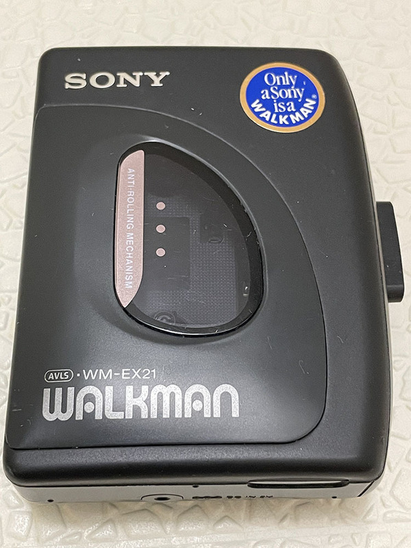 【動作品】SONY ソニー カセットウォークマン WM-EX21 メタル再生対応 AVLS搭載 匿名配送可能