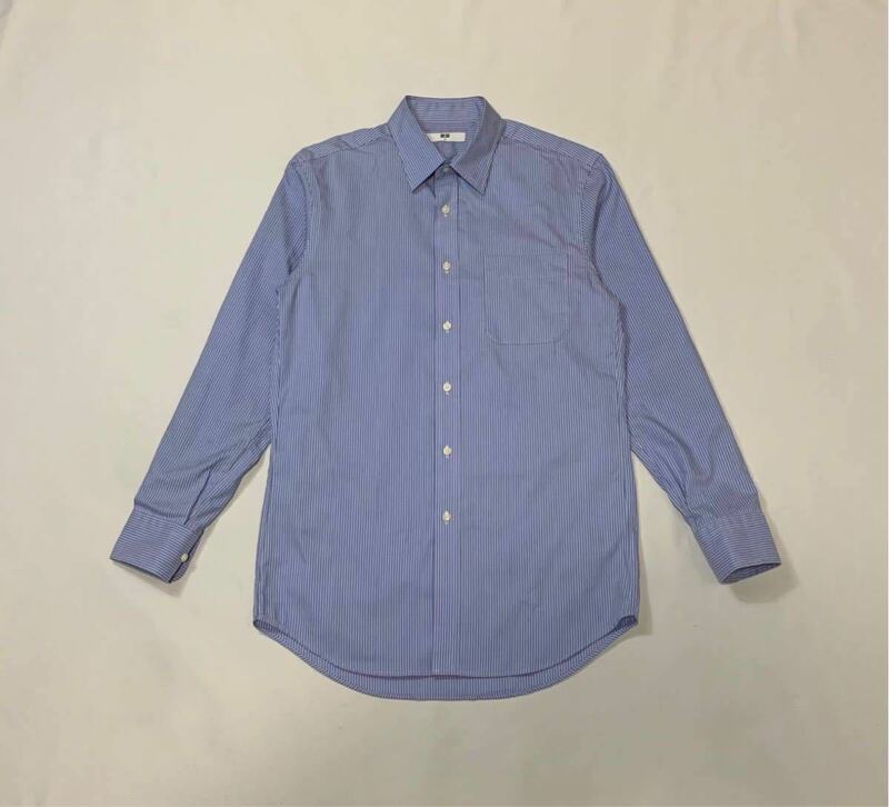 UNIQLO ユニクロ // 長袖 ストライプ柄 シャツ・ワイシャツ (ブルー系×白) サイズ S