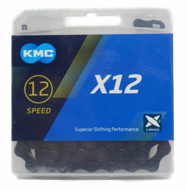 KMC ケイエムシー X12 チェーン 12速 12S 12スピード 12speed 用 126Links BLACK Tech 自転車