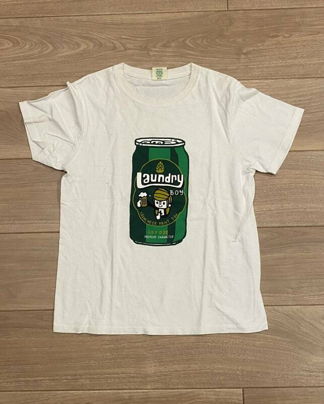 ★3点目送料無料★【美品】Laundry ランドリー　BEER BOY　Tシャツ　S