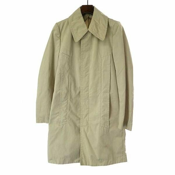 Maison Martin Margiela メゾン マルタン マルジェラ 90's 初期 コットンロングカーコート ベージュ サイズ:42 レディース ITY48LQK2I5I