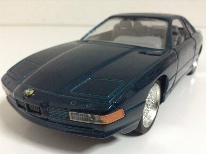 BMW 初代 8シリーズ 850i E31 1990年式~ 1/24 約18.3cm マイスト ダイキャスト ミニカー 送料￥510