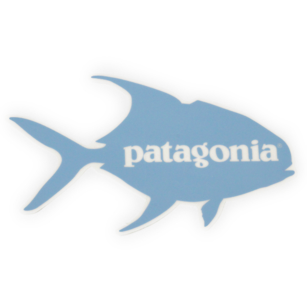 パタゴニア ステッカー パーミット PATAGONIA PERMIT STICKER 魚 フィッシュ シール 釣 フライ FLY キャンプ ギア カスタム デコ 新品
