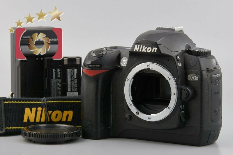 【中古】Nikon ニコン D70s デジタル一眼レフカメラ シャッター回数僅少
