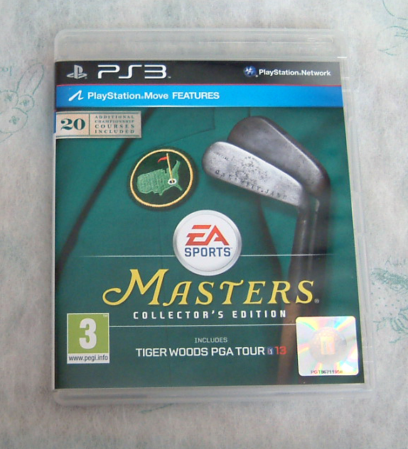 レア PS3●Tiger Woods PGA Tour 13 Masters Collector's Edition/ PGA 13 コレクターズ版●マスターズ タイガー・ウッズ ゴルフ 