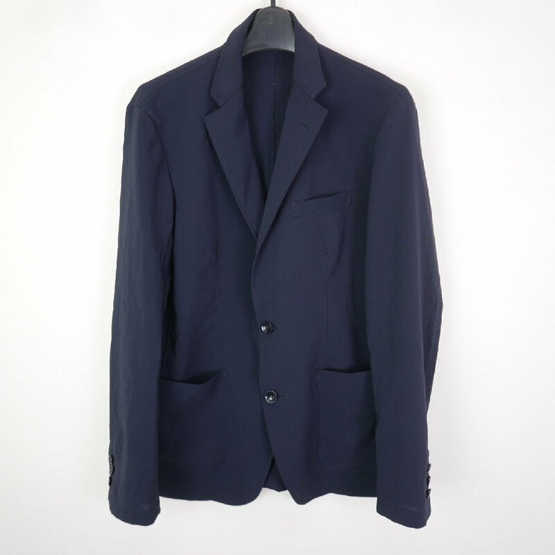 18SS uniform experiment ユニフォームエクスペリメント 2 BUTTON JACKET メンズ ２ボタン テーラード ジャケット NAVY 1 UE-180000