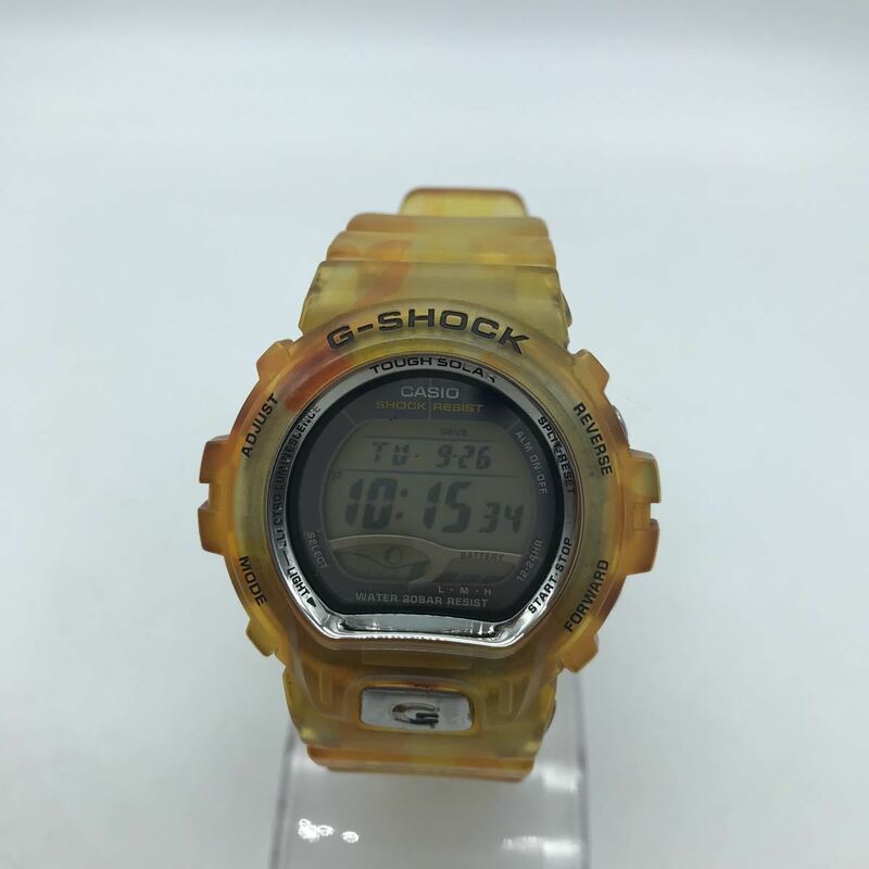 CASIO カシオ Gショック G-LIDE カモフラ柄 タフソーラー メンズウォッチ 電波受信 腕時計 GL-2201 動作品