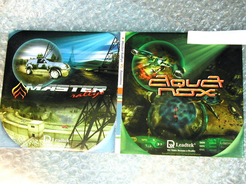 神ゲー!!名作レースPCゲーム/Master Rallye マスター・ラリー+Aquanox/輸入版/リチャード・バーンズ ラリー セガラリー/超人気名作!!超レア