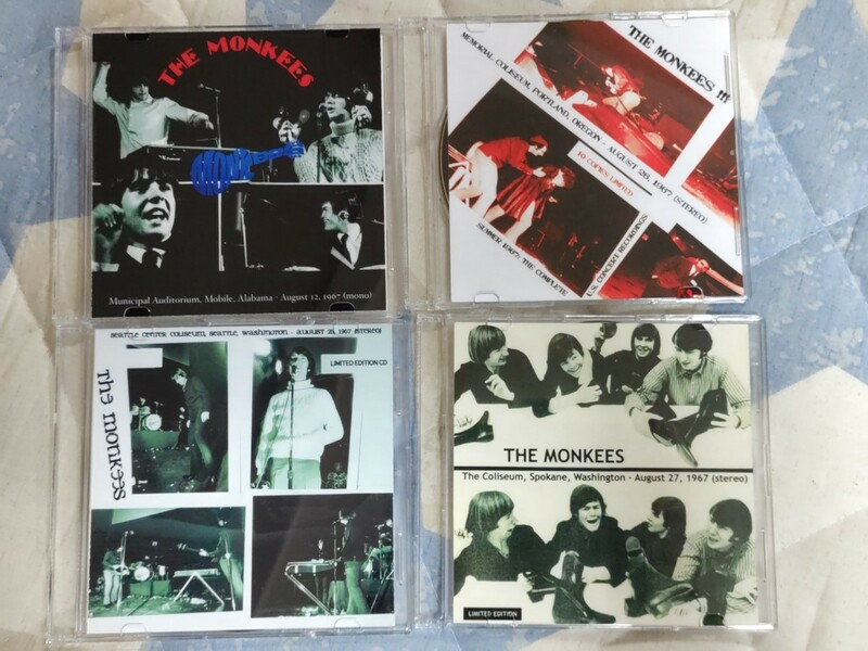 即決★【コレクターズCD-R】「ザ・モンキーズ」THE MONKEES LIVE 1967（AUGUST 12,25〜27）