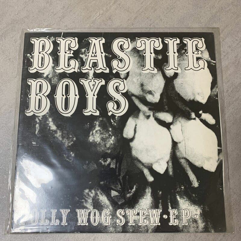 【大幅値下げ オリジナル盤 LP】BEASTIE BOYS POLLY WOG STEW ビースティーボーイズ パンク ハードコア PUNK HIP-HOP EP レコード アナログ