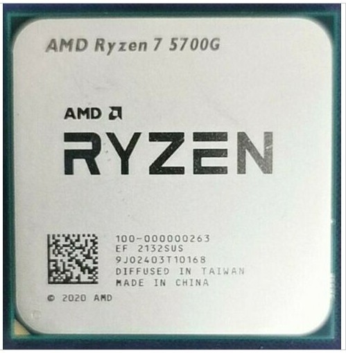 AMD Ryzen 7 5700G 8C 3.8GHz 16MB AM4 DDR4-3200 65W