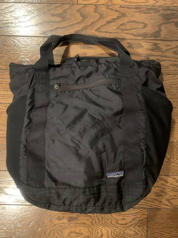 【希少】patagonia　パタゴニア 2WAYトラベルトート 廃番品　ブラック