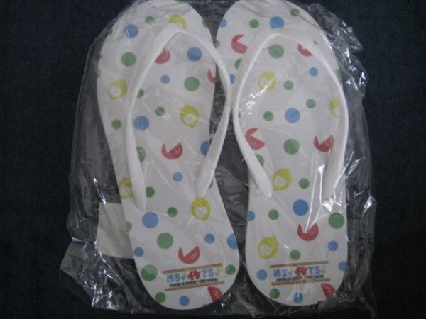 めちゃイケ！　めちゃイケ！ロゴ入りビーチサンダル　レディース　　ナインティナイン　極楽とんぼ　よゐこ　ジャルジャル