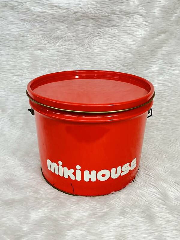 【 希少 !!】レア ミキハウス mikihouse チエコ サク ペール缶 ノベルティー 非売品 チエコサク オブジェ