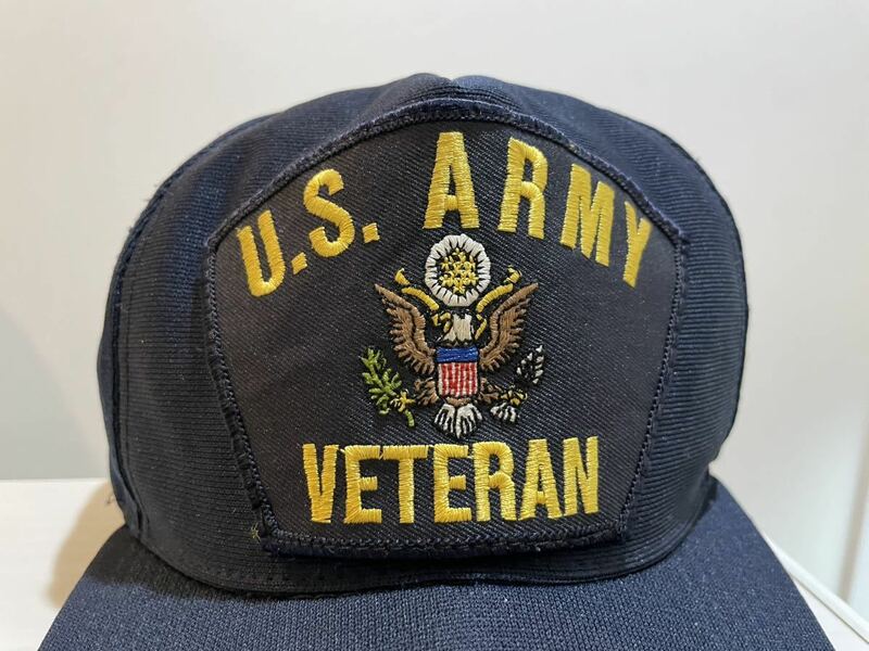 U.S.ARMY　VETERAN　米軍 放出品 帽子　キャップ