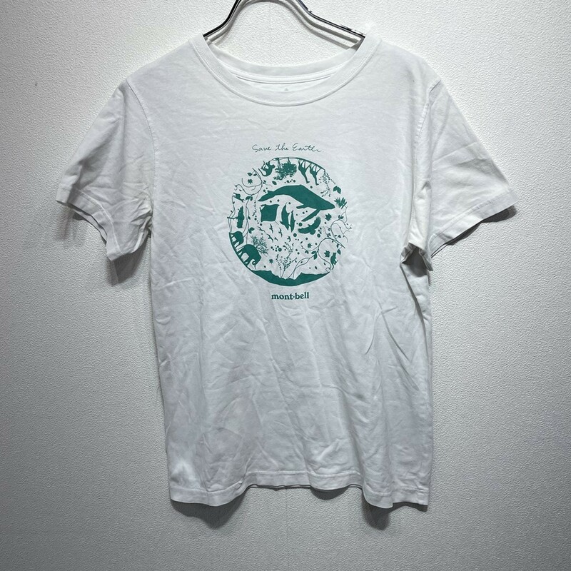 mont-bell/モンベル　Tシャツ　XL　白/ホワイト 　大きいサイズ　K2895