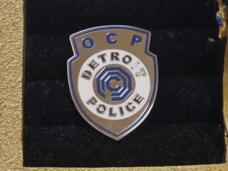 ※難あり　新品　ロボコップ OCP Detroit Police ピンブローチ　ピンバッジ　ピンズ　Robocop 