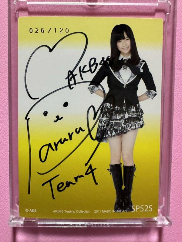AKB48 トレーディングコレクション　島崎遥香　直筆サインカード　026/120 AMADA 