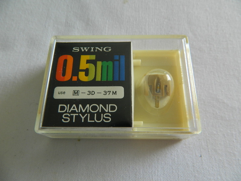 ☆0320☆【未使用品】SWING 0.5mil DIAMOND STYLUS 三菱N M-3D-37M レコード針 交換針