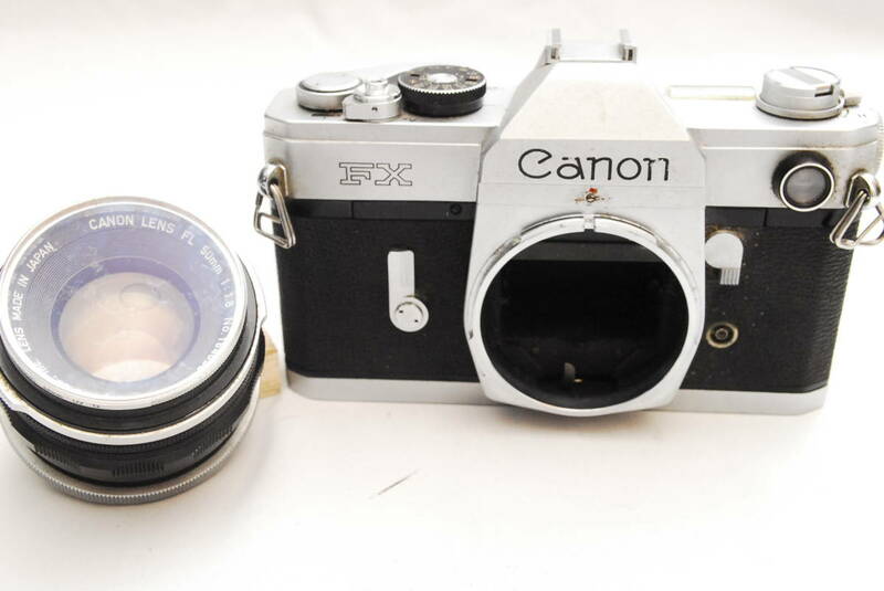 Canon FX/FL 50mm 1:1.8 (ジャンク品）0913-121