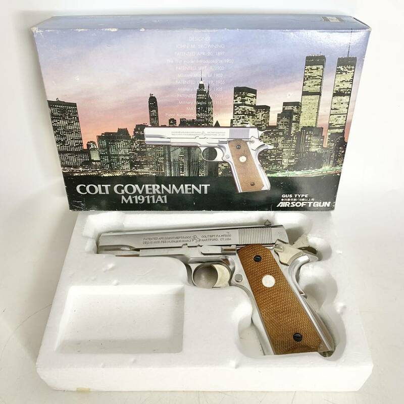 MFG　コルトガバメント　M1911A1　REPRICA　エアソフトガン　ジャンク　COLT GOVERNMENT