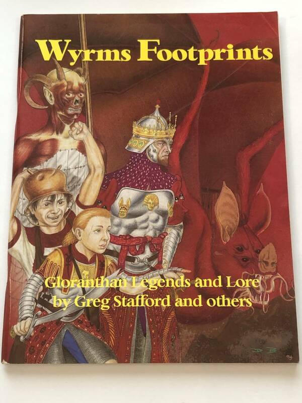 即決　洋書　Wyrm's Footprints Greg Stafford (著)