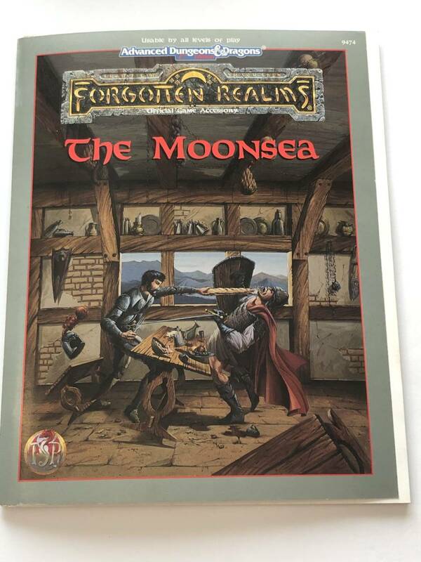 即決　洋書　The Moonsea FORGOTTEN REALMS 9474　DUNGEONS & DRAGONS/ダンジョンズ&ドラゴンズ TSR