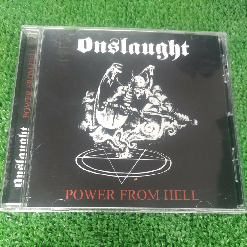 ONSLAUGHT「POWER FROM HELL」 輸入盤CD　送料込み　