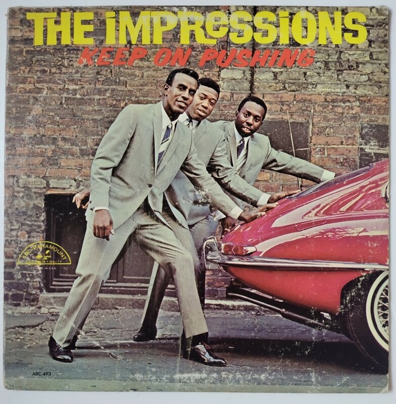 The Impressions Keep On Pushing/1964年ABC-Paramount ABC-493MONO