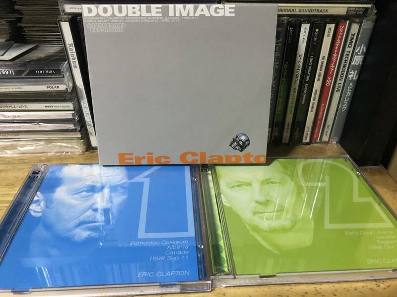 初回盤　ERIC CLAPTON/DOUBLE IMAGE MID VALLEY 4CD(4枚組) スリップケース ポストカード付き サウンドボード録音