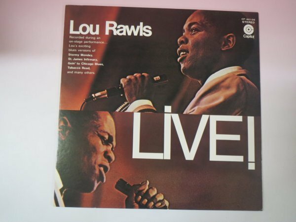 65528■LP　ルー・ロウルズ「Lou Rawls Live CP-80106