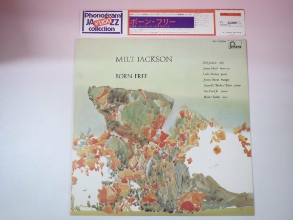 65547■LP　MILT JACKSON SEXTET/BORN FREE/FONTANA BT-2004