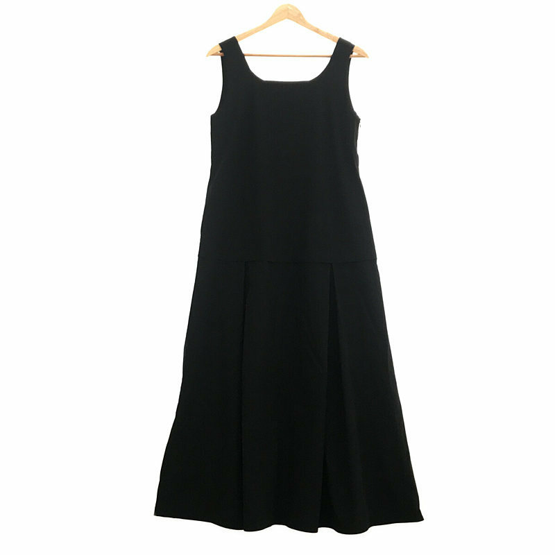 Na.e / ナエ | Reversible Flare Dress リバーシブル フレア ドレス | ブラック | レディース
