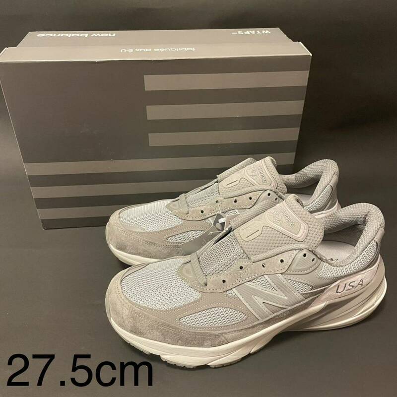 ★国内正規品 27.5cm★ WTAPS NEW BALANCE M990V6WT Gray US 9.5 ダブルタップス ニューバランス 990V6 グレー